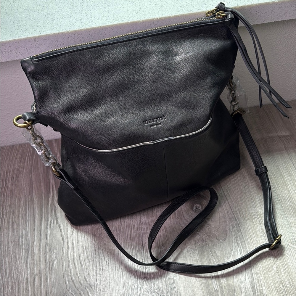 Margot Black Shoulder Bag